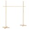 Grasshopper Games: Limbo - Classic Game, Wood Set, Test Flexibility & Balance, In-Outdoor Play, Travel Bag, Party & Backyard Activity, Family Age 3+